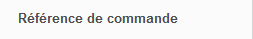 Retrouver la référence de commande dans mon compte client Référence de commande dans l’historique client Paranatura.bio