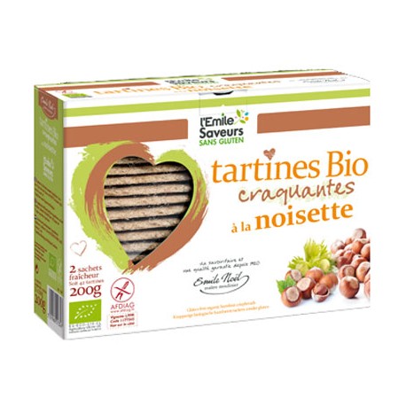 TARTINES BIO CRAQUANTES aux Noix