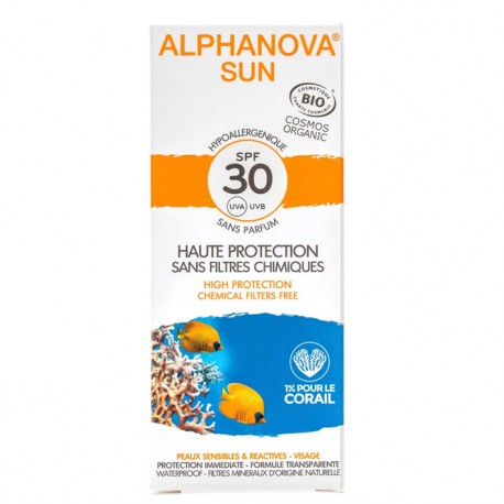 ALPHANOVA SUN Crème SPF30 Hypoallergénique