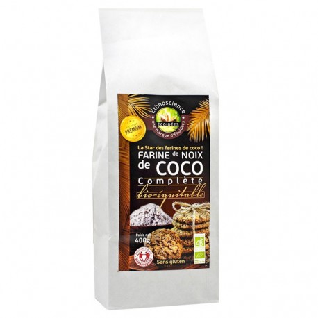 Farine de noix de coco biologique MeaVita, 1 paquet (1 x 2500g)