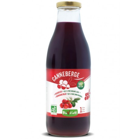 BIOVITAM Jus de Canneberge Bio