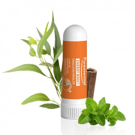 INHALEUR ENERGY BOOST aux 4 huiles essentielles