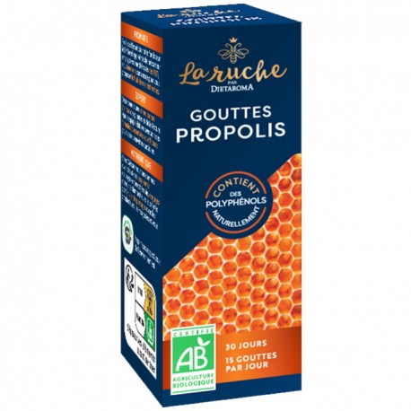 LA RUCHE Gouttes Propolis Bio