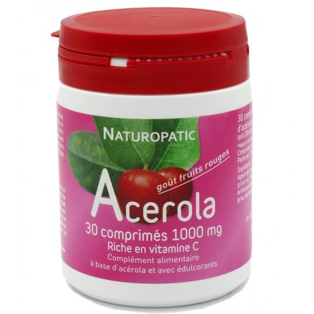 ACEROLA 1000 sans sucre ajouté